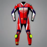 Honda Leathers Joan Mir MotoGP 2025 Front