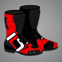 Iker Lecuona Motorcycle Racing Boots SBK 2026