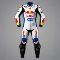 White Biker Suit