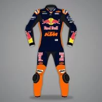Jack Miller Riding Suit For KTM Red Bull MotoGP 2023 front view