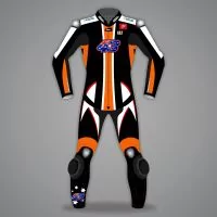 Jack Miller Sportbike Race Suit KTM Winter Test 2022 front view