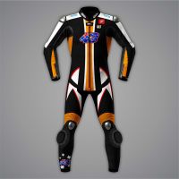 Jack Miller Sportbike Race Suit KTM Winter Test 2022 front view