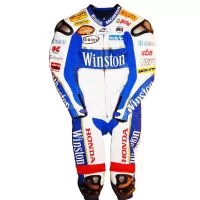 James Toseland Honda WSBK 2006 Leathers front view