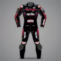 Blouson Moto Softshell Aprilia Racing - Noir - Homme - Neuf Sans étiquette