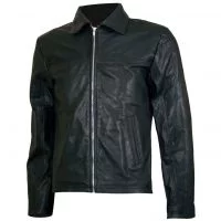 layer cake leather jacket