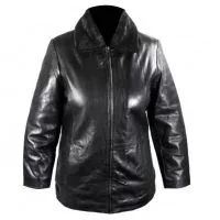 leather jacket with fur collar womens