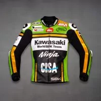 Leather Kawasaki Jacket