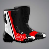 Botas de carrera de cuero