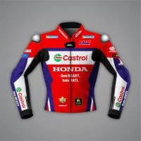 Luca Marini Racing Jacket Honda Castrol MotoGP 2026 front view