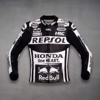 Marc Marquez Honda Street Bike Jacket WT 2022 front view