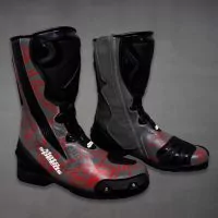 motorcyclist boots
