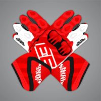 Marc Marquez Race Leather Gloves MotoGP 2026