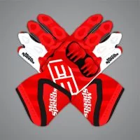 Marc Marquez Race Leather Gloves MotoGP 2026