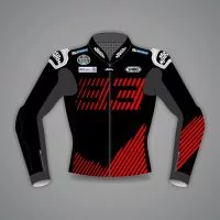 Red Black Motorcycle Jacket