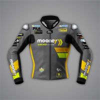 Marco Bezzecchi Motorcycle Racer Jacket VR46 Racing Team front view