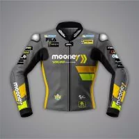 Motorradrennfahrerjacke