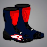 Maverick Vinales Race Boots Red Bull KTM MotoGP 2026