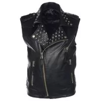 gilet en cuir vintage Reeves - Orga Cuir - Achat en ligne des vêtements