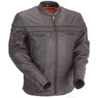 mandarin collar jacket