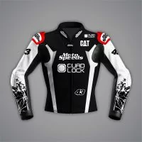 Motorcycle Jacket Black And White