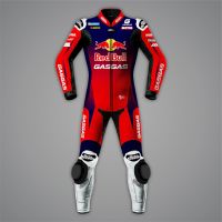 Pedro Acosta Race Suit Red Bull MotoGP 2024 front view