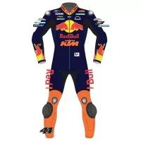 Pol Espargaro Red Bull KTM MotoGP 2015 Leather Suit front view