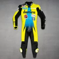 Racing Leathers Motorcycle Valentino Rossi Aprilia Motogp 1996 front view