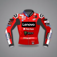 Red Leather Motorcycle Jacket