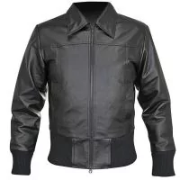 waist length black jacket