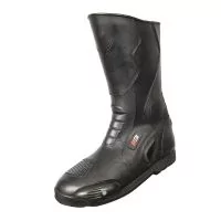 leather moto boots
