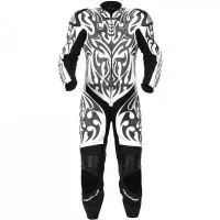 tattoo leather suit
