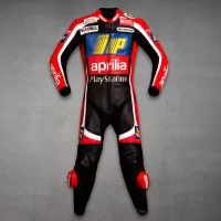 Tetsuya Harada Aprilia GP 1999 Racing Leathers front view