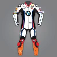 Tom Sykes BMW Motorrad Leather Suit WSBK 2020 front view