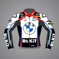 Toprak Razgatlioglu BMW Leather Biker Jacket SBK 2024 front view
