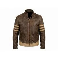 Wolverine Logan Brown Leather Jacket
