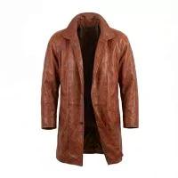 Working Girl 80s Style Leather Coat