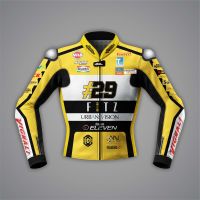 Jaqueta Moto Amarela