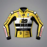 Yellow Moto Jacket