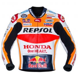 Marc Marquez Honda Repsol MotoGP 2017レザージャケット