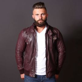 Boston Leather good Jacket