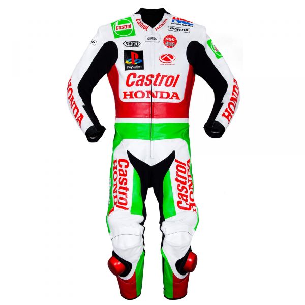 Daijiro Kato Castrol Honda GP 1999 Leather Suit Daijiro Kato Honda