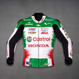 Shop the Castrol Leather Jacket by Johann Zarco Now!