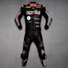 Jordi Torres Aprilia 2015 WSBK Racing Suit - Season Livery