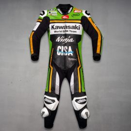 Kawasaki Leather Race Suit – Motorcycle Racing Gear | Shop