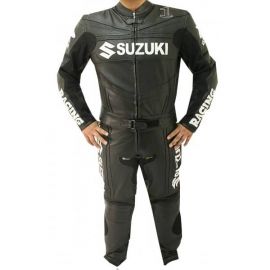 SUZUKI ライディングスーツ　サイズD-42 / UK-14 suzuki-motorbike-leather-