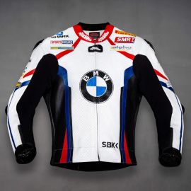 Ride in Style with Tom Sykes' BMW WSBK Leather Jacket!