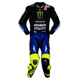 バレンティーノ・ロッシ MotoGPレーシングスーツ ヤマハ 2019 - レース