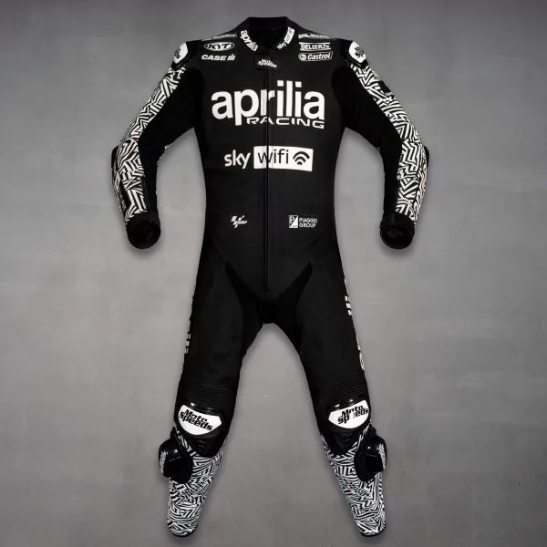 black biker suit