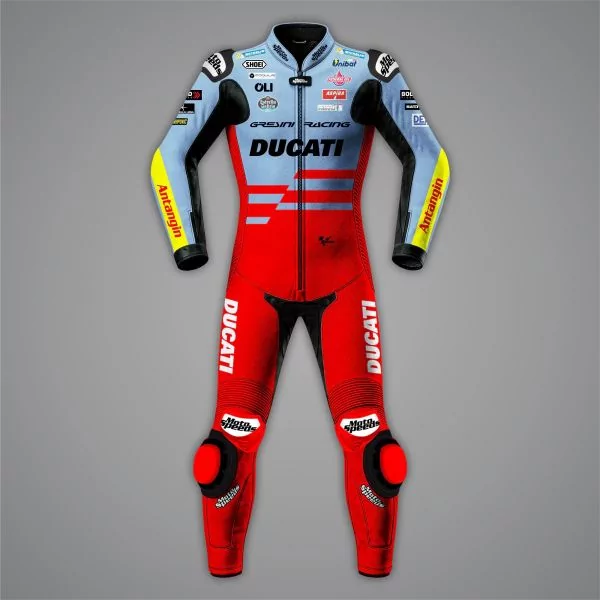 Alex Marquez Motogp Racing Leathers MotoGP 2023 front view