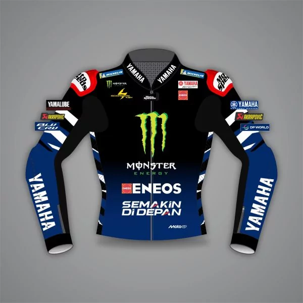 Alex Rins Yamaha MotoGP jacket - Leather racing jacket | Shop